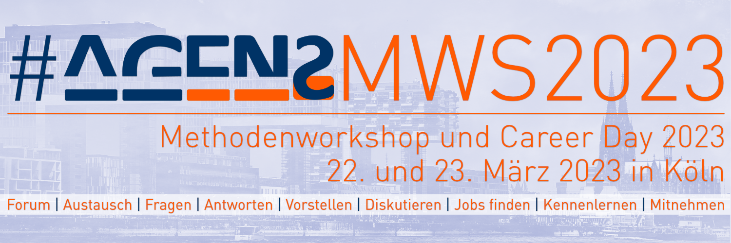 AGENSMWS2023 - AGENS Methodenworkshop und Career Day 2023
